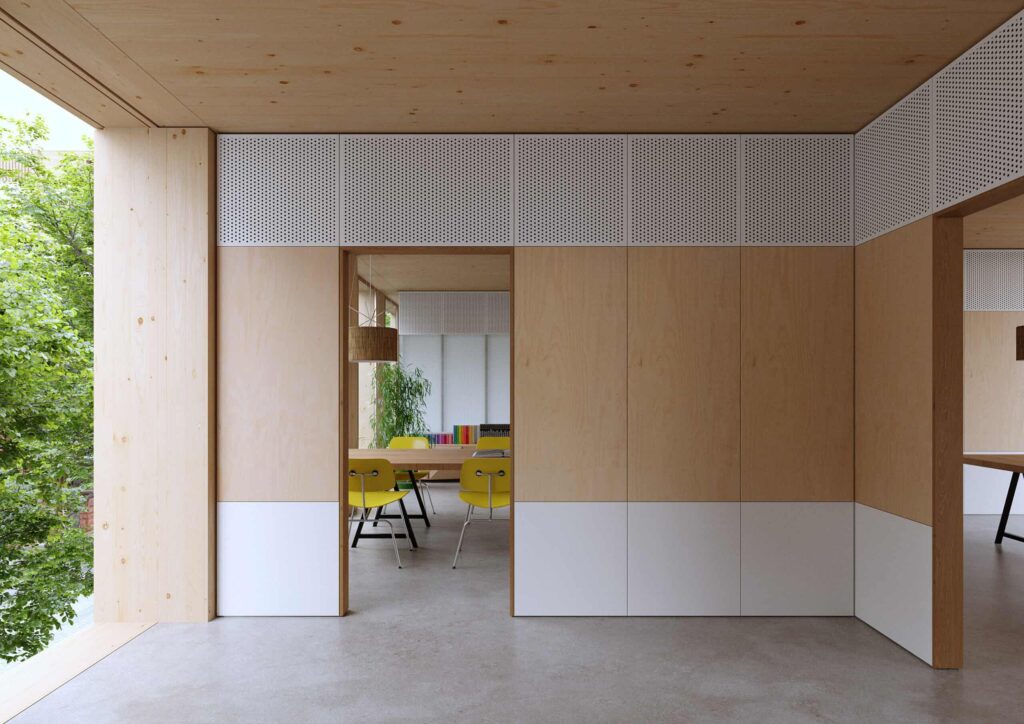 Fragile Panel MeetingRoom Maze